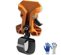 Portable Self-Locking Power Tool Holster, Universal Heavy Duty Drill Holder Belt Clip, Double Locks Compact Practical Quick Draw Belt Tool Holder for Cordless Drills Hammers & Wrench (Yellow)