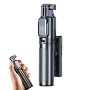 Portable Selfie Stick | 5,91 x 1,18 x 1,18 Inches Trépied Selfie Stick,Wireless Remote Control Tripod Stabilizer Handheld Phone Holder For Running Group Photos Sports Live Streaming Outdoor