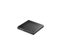 Portable Slim - Lecteur de disque - combinaison CD-RW / DVD-ROM - 24x10x24x/8x - USB 2.0 - externe - noir