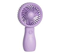 Portable Small Desk Fan - Three Speed Rechargeable Cooler, USB Personal Fan, Adjustable Air Circulator, Compact Cooling Unit | Refreshing Comfort Solution For Home Office School Travel Walking Camping