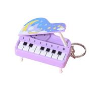 Portable Small Piano Keychain Instrument Toy Electronic Keyboard Can Play Music Interest Lovers Gift Electronic