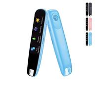 Portable Smart Scanning & Reading Translators, 112 Language Electronic Dictionary with Offline Online Translation, Translator Pen for Study, Work, Travel (Blue)