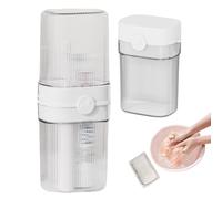 Portable Soap Case, Toothbrush Holder with Lid, Toothbrush Cup Case and Soap Bar Holder for Camping, Business Trips, Travel Soap Dish and Toothbrush Organizer, Compact Soap and Toothbrush Storage