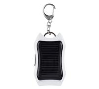Portable Solar Charger - Mini Solar Cell Phone Charger Keychain | Compact So.lar Battery Pack with 1500mAh Rechargeable Battery Portable for Outdoor Travel Camping Hiking Lighting