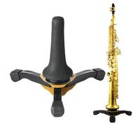 Portable Soprano Saxophone Stand - Foldable Tripod Wind Instrument Holder