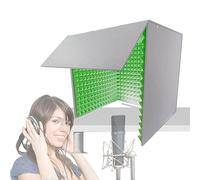 Portable Sound Recording Vocal Booth Box, Desktop Soundproof Cover, Microphone Self Made Isolation Booth Box, Microphone Recording Equipment for Studio, Blog, Vocal