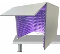 Portable Soundproof Booth, Desktop Sound Cover for Vocal Isolation and Noise Reduction in Home Studios
