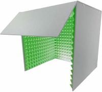 Portable Soundproof Booth, Foldable Desktop Isolation Shield for Noise Reduction in Recording and Streaming