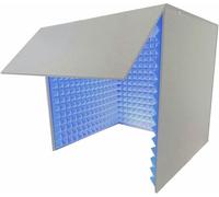 Portable Soundproof Booth, Foldable Desktop Isolation Shield for Noise Reduction in Recording and Streaming