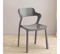 Portable Stackable Plastic Dining Chair Lightweight & Comfortable for Events & Living Room Ideal for Indoor/Outdoor Use (Color: Green)