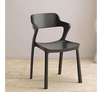 Portable Stackable Plastic Dining Chair Lightweight & Comfortable Perfect for Events & Living Room - Color C