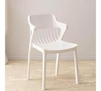 Portable Stacking Plastic Dining Chair Lightweight & Comfortable Ideal for Events & Living Room Color B - Perfect for Home & Office Use