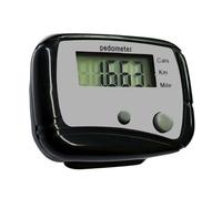 Portable Step Counter - Walking Pedometer for Health | Calorie with Miles Km Display, Lightweight Clip Accessory, Running Exercise Tool, Daily Walking Equipment for Family
