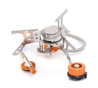 Portable stove, Réchaud à gaz de camping Widesea, brûleur touristique d'extérieur, chauffage à feu puissant, cuisinière touristique, four de survie, fournitures,Outdoor camping(With adapator)