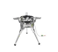 Portable stove, Réchaud à gaz d'extérieur Bulin Camping Pique-nique Réchaud à gaz Équipe Fête Famille Camp Brûleur à gaz for Randonnée Pêche,Outdoor camping