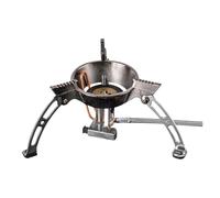 Portable stove, Réchaud à gaz Whirlwind en alliage d'aluminium for pique-nique touristique en plein air, brûleurs à flamme rotative, équipement de barbecue pliable,Outdoor camping