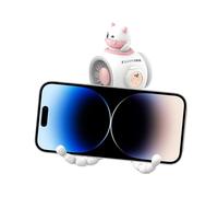 Portable Stroller Fan, Mini Cooling Fan with Three Speed Adjustable Airflow & USB Rechargeable Battery, Compact Travel Cooling Device for Shopping, Camping, Car Seat, Outdoor Stroller Use