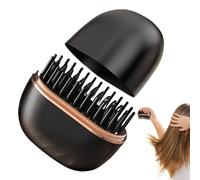 Portable Styling Brush - Cordless Fast Heating, 25W Hair Tool, 10 Inch Straightener with Shine, Ceramic Curler Brush with Flow, Travel Beauty Device, Hair Care for Vacation, Road Trip, Commuting