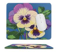 Portable Tapis De Bureau Impression Pensée Perfection 25X30Cm, Mousepad Résistant À Usure Tapis Souris pour Bureau Souris Pc