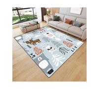 portable tapis Tapis de sol chauffants modernes, tapis de sol chauffants électriques mobiles intelligents for la maison, adaptés aux bureaux, salons et chambres tapis coussin(ColorH,150*100cm)