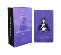 Portable Tarot Card - Divination Deck, Travel Oracle Card with Illustrated Design, Fortune Telling Deck, Tarot Game Board, Spiritual Guidance for Family Holiday Gatherings Festival Events