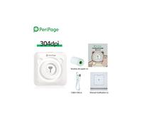 Portable thermique Bluetooth imprimante PeriPage A6 sans encre 304dpi Blanc Version Internationale