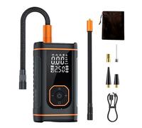 Portable Tire Inflator - Digital Air Compressor for Fast Inflation | ABS Shell with Rechargeable Battery LED Screen, Cordless Pressure Pump for Car Motorcycle Bicycle Sports Ball Emergencys Use