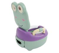 Portable Toddler Potty Toilette Animal Shape Cartoon Potty Training Seat avec brosse Lavable Enfants Pot pour 1 à 4 ans Filles Garçons