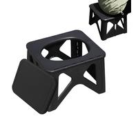 Portable Toilet, Foldable Travel Commode, Camping Stool Seat, Black, Green, Compact Outdoor Bench, Quick-Setup Design, for Hiking, Road Trips, Rv, Beach, Tent, Car Travel