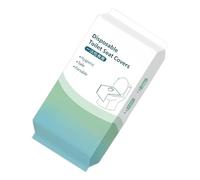 Portable Toilet Seat Covers - 10 Pack 60x40 Cm Extra Large Liners | Hygienic Restroom Protector Sheets, Travel Bathroom Essentials, Camping Hospital Airplane Use