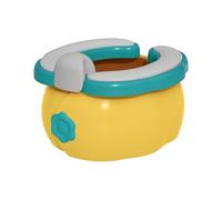 Portable Toilet Seat, Cute Pumpkin Shape Travel Potty, Lightweight Foldable Toddler Training Chair, Non-Slip Kids Potty for Baby Camping Bathroom Solution, 1 Piece