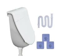 Portable Toilet Urinal - Hygienic Pee Receptacle, Sturdy Stand Support, Compact Garden Equipment, Efficient Waste Solution | Convenient Backyard Flushing System, for Garden Backyard Teens Adults