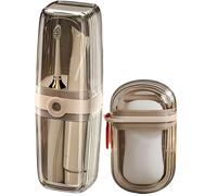 Portable Toothbrush Case, Protective Case For Toothbrushs Head | Clear Portable Leakproof With Cover | Toothbrush Holders Travel Cases For Gym Dormitory Business Trip Camping Hiking Outdoor Leisures