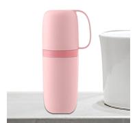 Portable Toothbrush Cup - Dustproof Travel Toothbrush Holder, Travel Toothpaste Storage | Compact Wash Storage System, Ţoothbrush and Toothpaste Organizer Solution for Camping Business Trips Home Scho