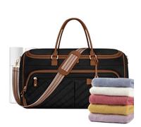 Portable Travel Duffel Bag - Foldable Travel Bags | Overnight Bag for Business Trips, Women Duffel Luggage with Shoulder Strap, Luggage Bags, Women Duffels for Business Events Overnight Trips