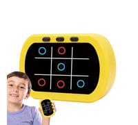 Portable Travel Game - ABS Compact Size | Handheld Puzzle Console Educational Family Toy Road Trip Activity | Quiet Entertainment Play for Car Plane Vacation Party Learning Use