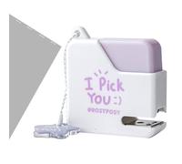 Portable - Ultra compact, avec agrafes, ensemble de bureau d'apprentissage avec un design léger et mignon qui a fière allure sur le bureau | Idéal pour l'école, le travail de bureau, le travail à