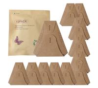 Portable Urination Device - Paper Stand And Pee Cup | 12 Count Individually Wrapped Waterproof Standing Pee Cup Women For Pregnant