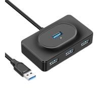 Portable USB Adapter, 4 USB Ports Extender, USB Extender Compact, USB Adapter for Cameras, USB Hubs High Speed, Portable USB Extender, USB Adapter Safe Design, 4-Port USB Hub, Digital Camera Adapter,