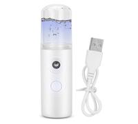 Portable USB Face Humidificateur Fine Mist Pulporteur Deep Hydrating Skincata Tool avec Boîte D'eau Transparente pour le Corps des Mains du Visage