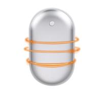 Portable USB Hand Warmer - Pocket Heating Device, Multifunction Rechargeable Heater, USB Power Bank Hand Warmer | Nightlight Feature, Winter Gadget for Working, Traveling, Hiking, Camping