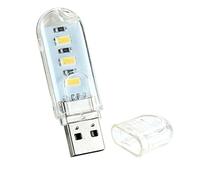 Portable USB Night Light Mini LED LAMPE BRIGHT LAVE CHARGE DE BURANT DE BURI