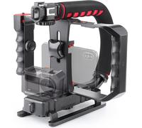Portable Video Stabilizer for Action Camera with Smartphone Video Holder for All Types of Cameras, Camcorders and Smartphones
