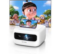 Portable Videoprojecteur Avec Décodage Full Hd 1080P,300 Ansi Lumen,Videoprojecteur Avec Focus Électrique Et Faible Latence,Movie Projecteur Pour Ios/Android Phone,Tv Stick,Apollo P10