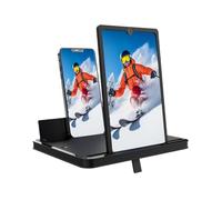 Portable Viewing Accessory - Cell Phone Magnifier for Adults | Abs with High-Definition Screen Enlarger, Black Projector Design, College Students, Elderly Home, Living Room