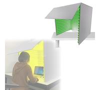 Portable Vocal Booth for Recording, Microphone Foam Booth Cube, Isolation Shield, Desktop Soundproof Cover, Decreasing Noise, for Recording Studio, Podcasts, Singing, and Broadcasting