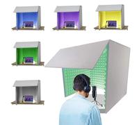 Portable Vocal Booth for Recording, soundproof Booth Vocal Absorbing Shield Desktop Soundproof Cover to Create Best Recording Conditions with Increased Sound Clarity
