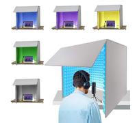 Portable Vocal Booth for Recording, soundproof Booth Vocal Absorbing Shield Desktop Soundproof Cover to Create Best Recording Conditions with Increased Sound Clarity