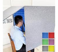 Portable Vocal Recording Booth, Microphone Isolation Booth Box, Desktop Soundproof Cover, Sound Isolation Booth Room, High Density Absorbent Foam, Home Studio Booth