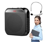 Portable Voice Amplifier, 8W Power 2200mAh Set, and Tour Guide Speaker, Rechargeable Personal Microphone Headsets | Classroom Audio Tools, for Teachers Coaches Outdoor Yoga Presentation Usage